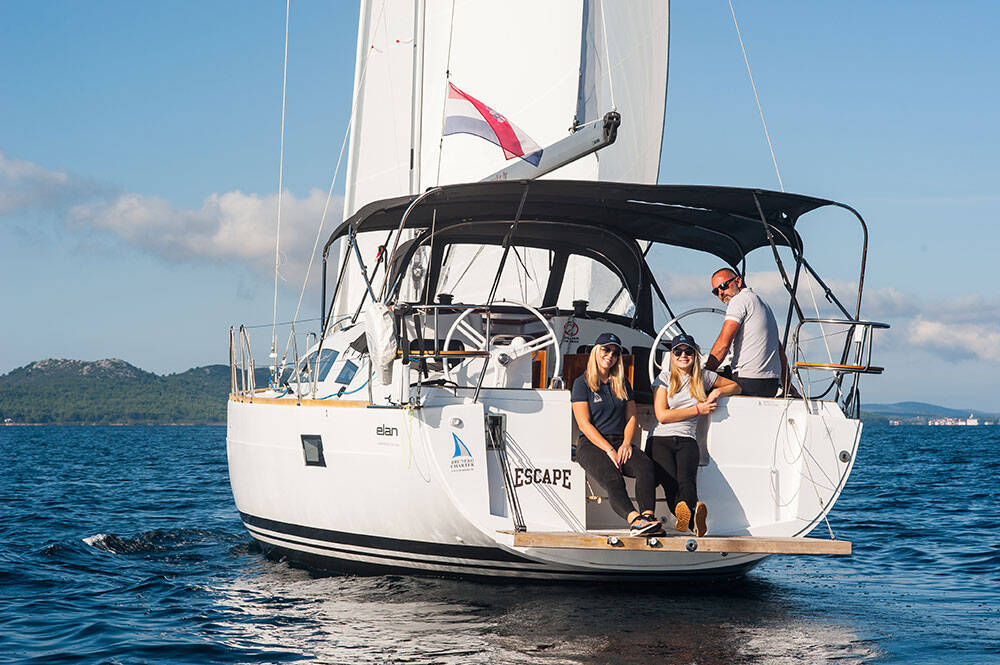 Escape on the best sailing vacation with Elan 45.1 and friendly Bruneko Team Support!