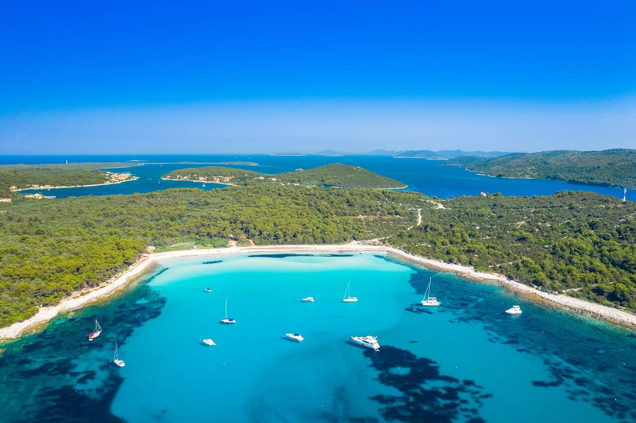 Sakarun beach, Saharun beach, Croatia