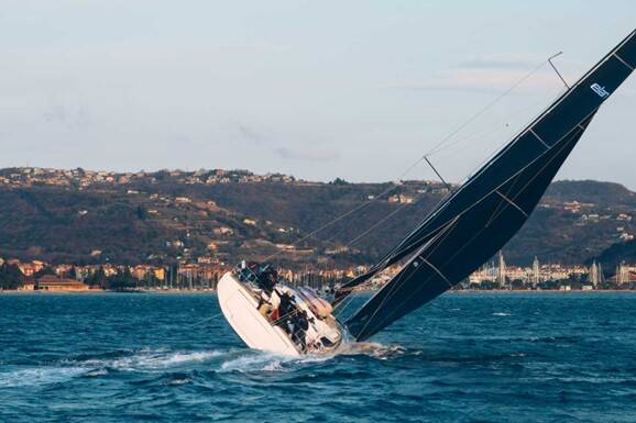 Tilted Sailing Yacht Elan E6